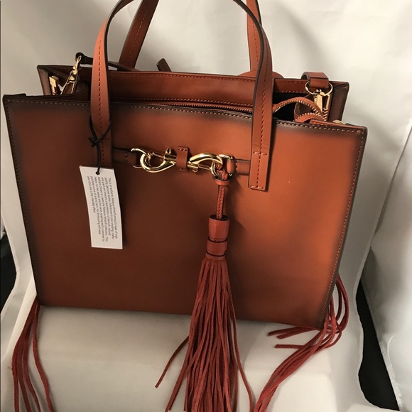  REBECCA MINKOFF FLORENCE TOTE (NWT)- Baked Clay - Picture 2 of 9